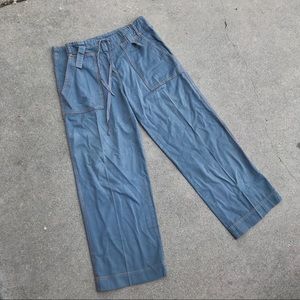 Johnny Was cargo wide leg pants